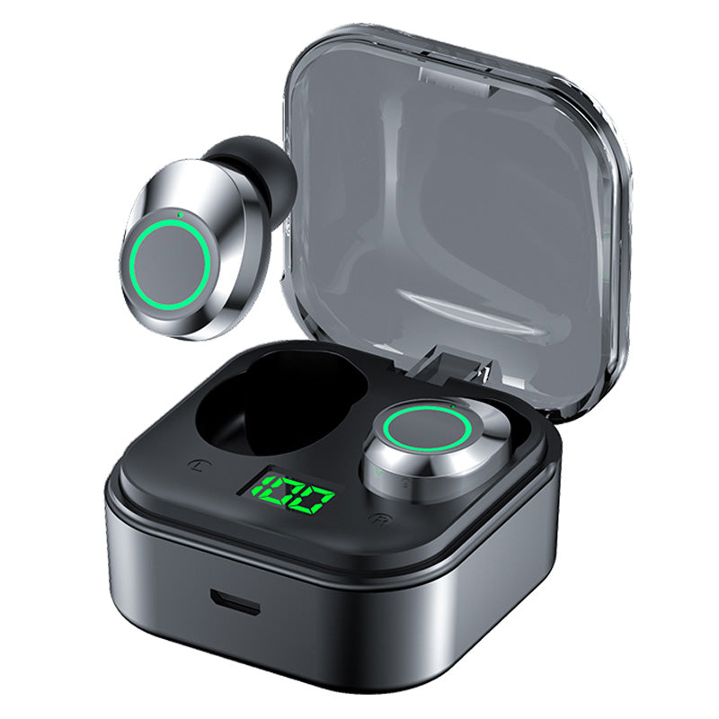 ydmini Wireless Bluetooth Headset TWS In-Ear Earbuds Breathing Light Sports Headphone with Digital Display ydmini Wireless Bluetooth Headset TWS In-Ear Earbuds Breathing Light Sports Headphone with Digital Display